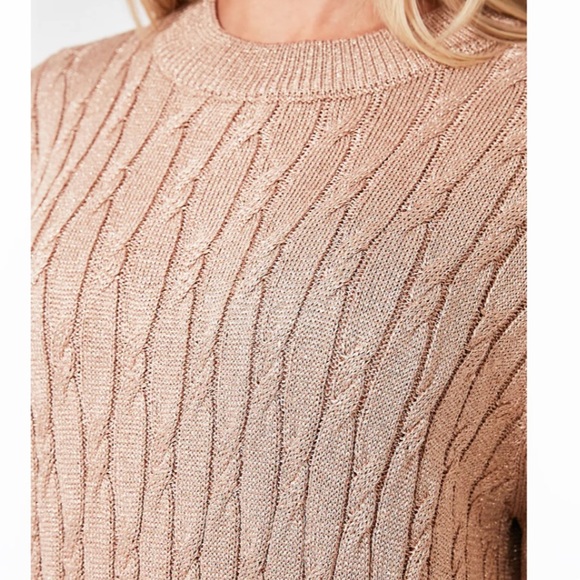 Gold Cable Knit Midi Dress
TUCKERNUCK - Picture 5 of 12